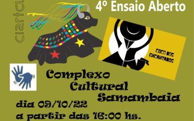 4º ENSAIO ABERTO NO COMPLEXO CULTURAL DE SAMAMBAIA